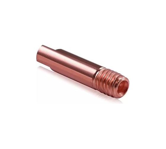 Наконечник E-Cu PRIME М6, ø 0.6 мм, 6 мм, L 25 мм, прямой, 50 шт Кедр 8015576