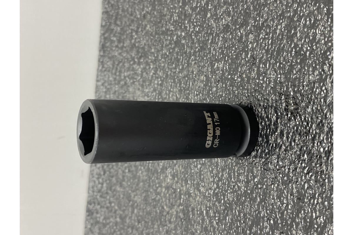 Головка ударная 6-ти гранная удлиненная 17 мм; 1/2"DR Gigant G-12-17Li ...