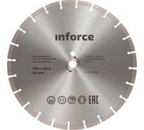 Круг алмазный сегментированный универсальный 350x25.4/20 мм Inforce 11-20-350