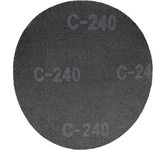 Сетка абразивная 225 мм, Р240, 5 шт, для шлифовальной машины vertextools 225-240 1