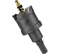Коронка твердосплавная с центрирующим сверлом по металлу 64 мм vertextools 1819-64
