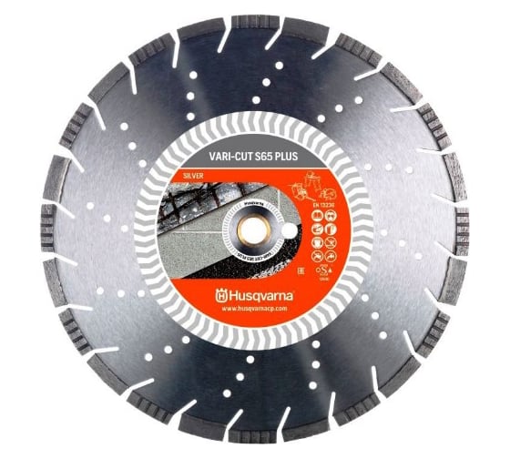 Диск алмазный VARI-CUT S65 (300х10х25.4/20 мм) Husqvarna Construction 5879044-01 1