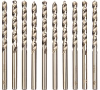 Сверло по металлу 6.4 мм, цх, вышлифованное, класс А1, Р6М5/М2, упаковка 10 шт WOLFSTAR dc00617