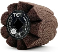 Шлифовальный валик нетканый тип C, 100x100x19 мм, very fine TOTFLEX 4631171509625