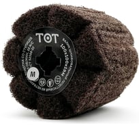 Шлифовальный валик нетканый тип C, 100x100x19 мм, medium TOTFLEX 4631171509588