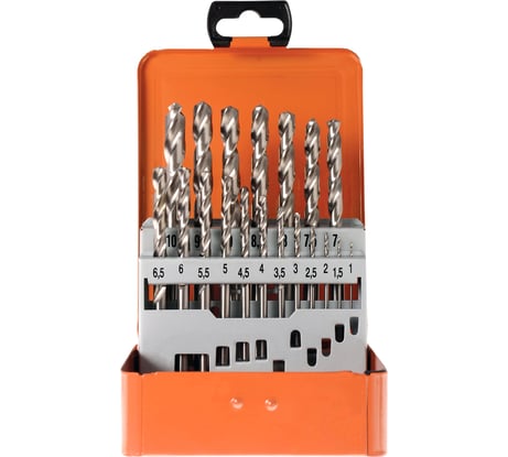 Набор сверл (19 шт; 1-10х0.5 мм; HSS-G) PROJAHN 60318