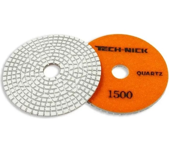 Круг алмазный гибкий шлифовальный АГШК Quartz 100x3.0 мм, №1500 кварц wet TECH-NICK 111.120.9545 1