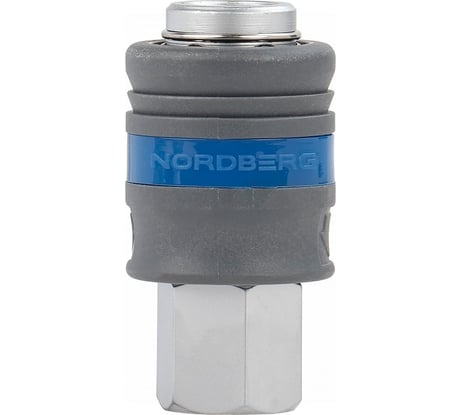 Разъем "мама" быстросъемный - резьба F1/4", с пластиковой муфтой NORDBERG NPF32P