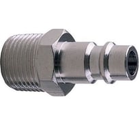 Штекер с наружной резьбой М 1/4" (стандарт D) WALCOM 11041