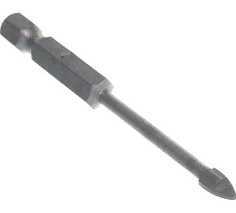 Сверло по керамограниту и керамической плитке (4 мм; 2 грани) Hardcore 150004