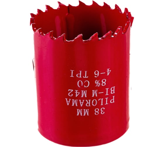Коронка биметаллическая М42 Cobalt 8% 38 мм Pilorama 570038