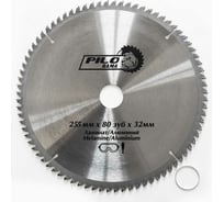 Диск пильный по ламинату и алюминию (250х32/30 мм; 80TPI) Pilorama 512580