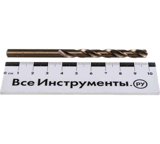 Сверло по металлу кобальтовое (6.5х101 мм) Hardcore 141065