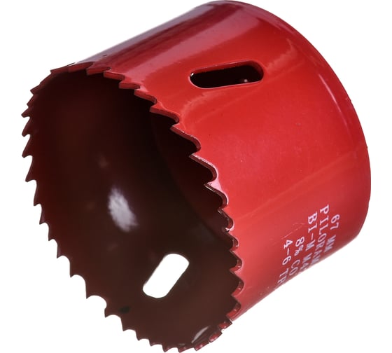 Коронка биметаллическая М42 Cobalt 8% 67 мм Pilorama 570067