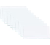 Стекло сменное покровное 121x69 мм, DIN0, C0, 10 шт Оберон XL1216900.10