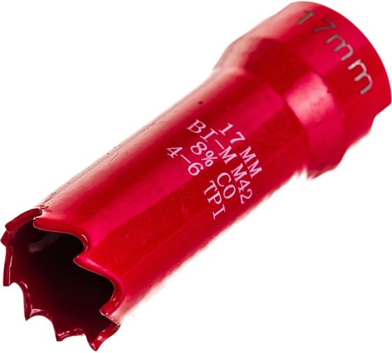 Коронка биметаллическая М42 Cobalt 8% 17 мм Pilorama 570017
