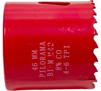 Коронка биметаллическая М42 Cobalt 8% 46 мм Pilorama 570046