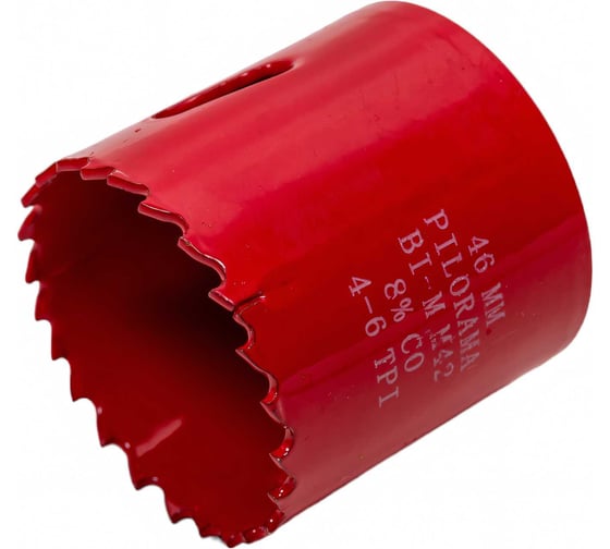 Коронка биметаллическая М42 Cobalt 8% 46 мм Pilorama 570046