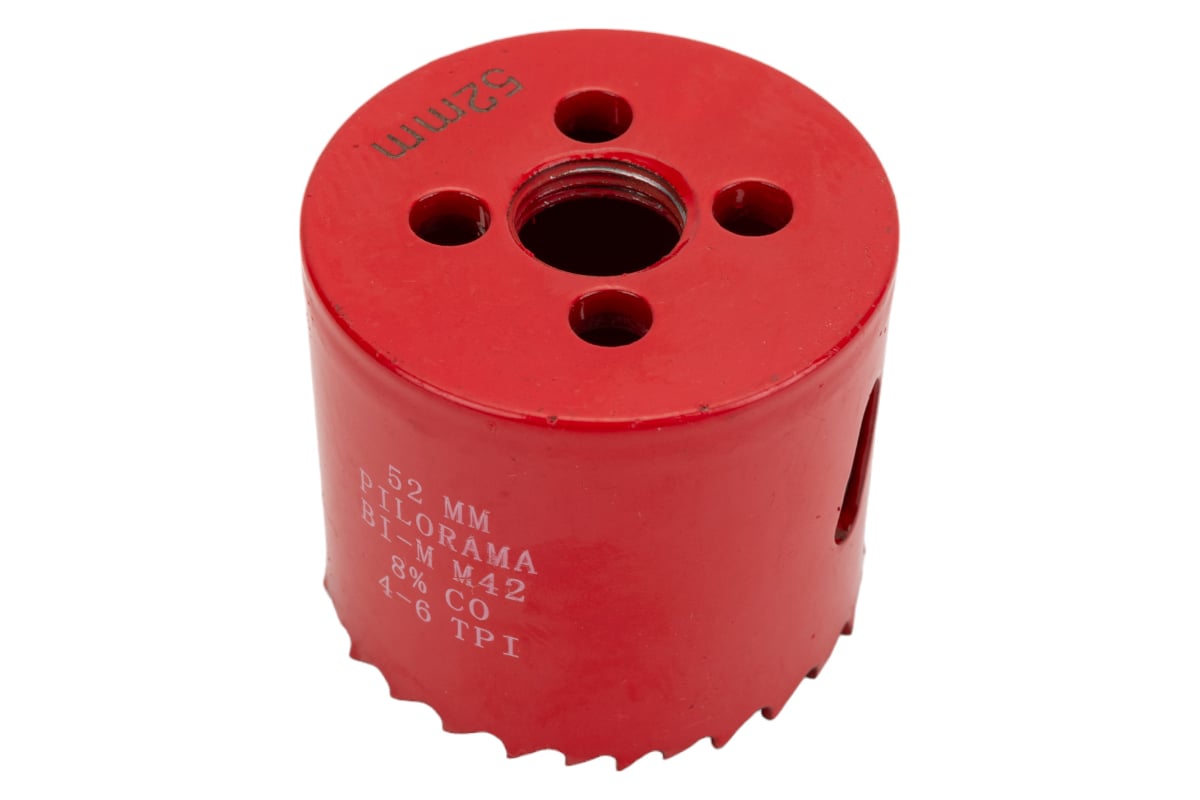 Коронка биметаллическая М42 Cobalt 8% 52 мм Pilorama 570052 - выгодная ...