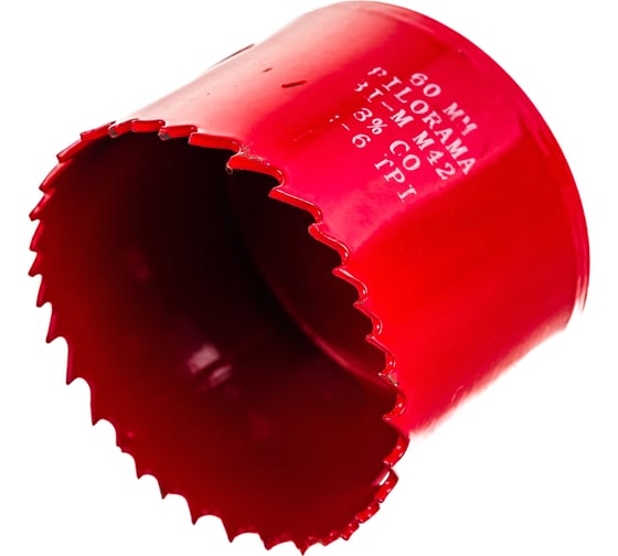 Коронка биметаллическая М42 Cobalt 8% 60 мм Pilorama 570060