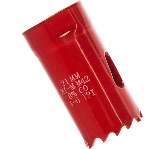 Коронка биметаллическая М42 Cobalt 8% 21 мм Pilorama 570021 1