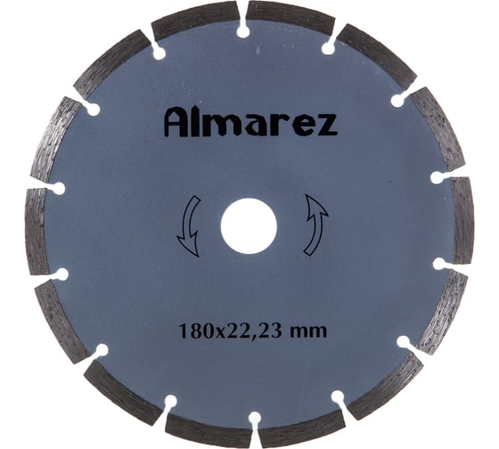 Диск отрезной алмазный Бетон (180х22.23 мм) Almarez 300180