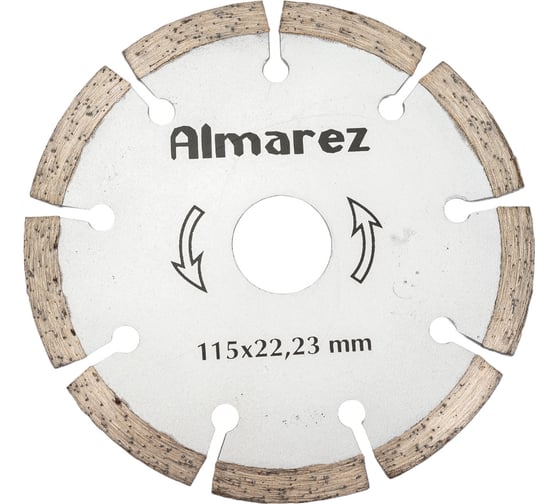 Диск отрезной алмазный Бетон (115х22.23 мм) Almarez 300115
