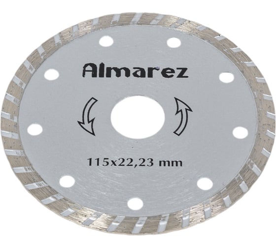 Диск отрезной алмазный Турбо (115х22.23 мм) Almarez 301115