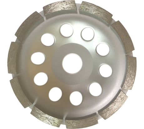 Чашка шлифовальная алмазная сегментная однорядная (125х22.23 мм) Almarez 303112