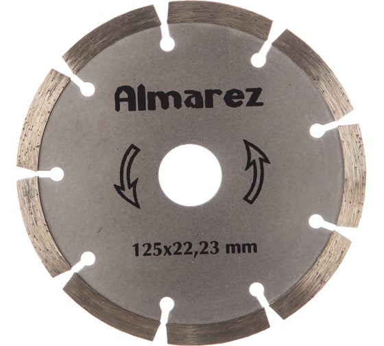 Диск отрезной алмазный Бетон (125х22.23 мм) Almarez 300125 1