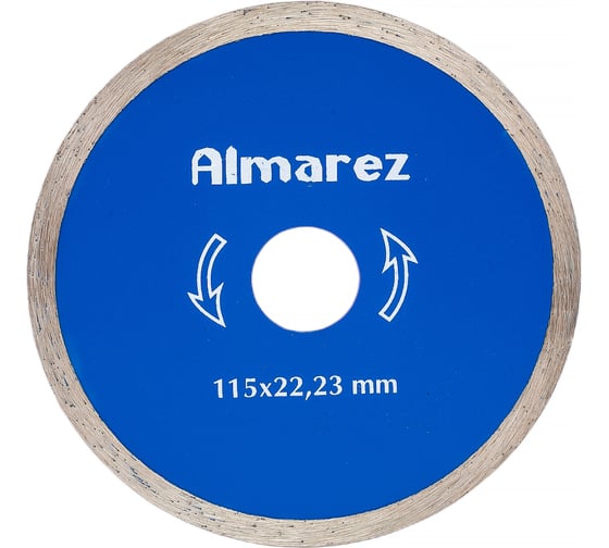 Диск отрезной алмазный Керамика (115х22.23 мм) Almarez 302115