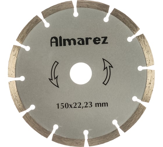 Диск отрезной алмазный Бетон (150х22.23 мм) Almarez 300150