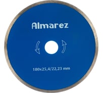 Диск отрезной алмазный Керамика (180х25.4/22.23 мм) Almarez 302181