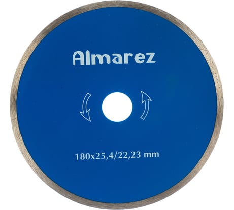Диск отрезной алмазный Керамика (180х25.4/22.23 мм) Almarez 302181