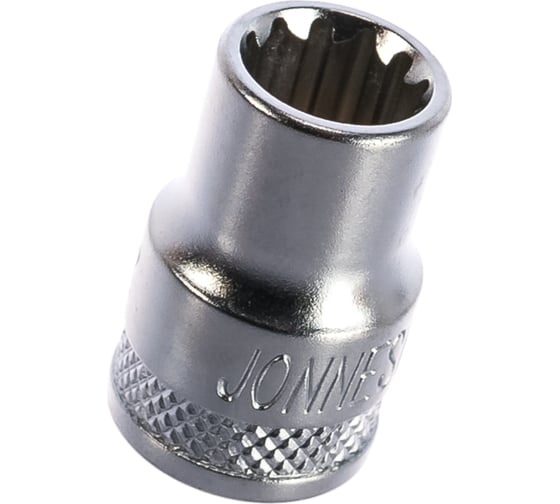 Головка торцевая SUPER TECH (3/8 DR; 10 мм; 3/8; E12) Jonnesway 46201