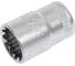Головка торцевая SUPER TECH 1/2 DR, 18 мм,11/16 ,E22 Jonnesway 46215 S68H4118 2