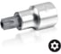 Головка с насадкой TORX T40 с отверстием, 1/2"DR TOPTUL BCLA1640 1