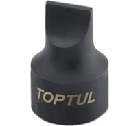 Головка с насадкой шлицевой 6.5 мм, 1/4" DR, SNCM+V TOPTUL BCCB086E