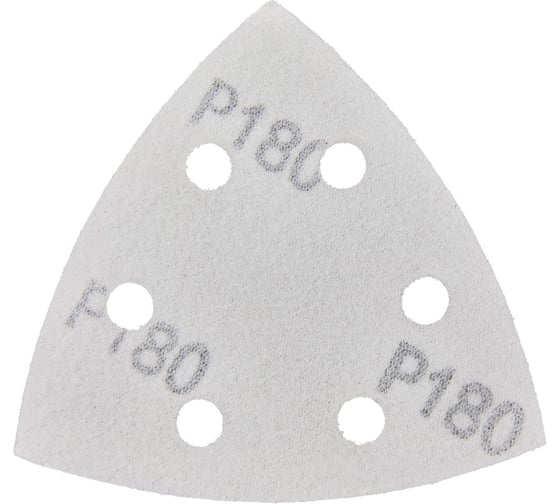 Шлифлист треугольный P180, 5 шт 1820.157300 Elitech 204332