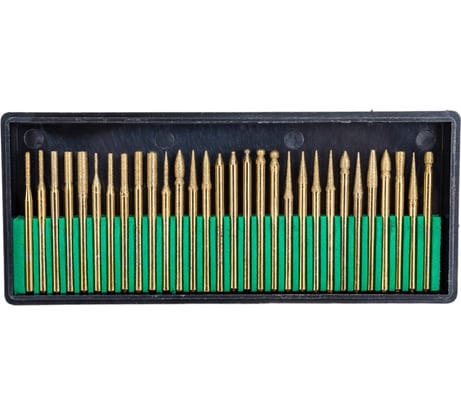 Набор алмазных шарошек 30 шт, 3.0x45 мм Diamond Industrial DIDAS30