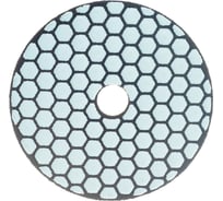 Алмазный гибкий шлифовальный круг TRIO-DIAMOND "Черепашка" PRO LINE 100 мм № 100 (сухая шлифовка) 360100