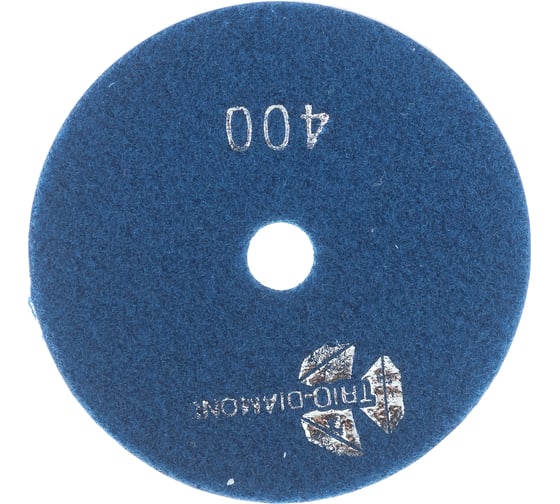 Круг алмазный гибкий шлифовальный Черепашка № 400 125 мм TRIO-DIAMOND 350400