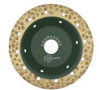 Чашка по дереву плоская Grand шаг 1 Aggressive 125 мм TRIO-DIAMOND 390001