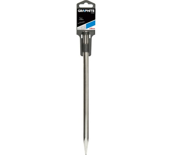 Зубило пикообразное (18x400 мм; SDS-Max) GRAPHITE 57H561