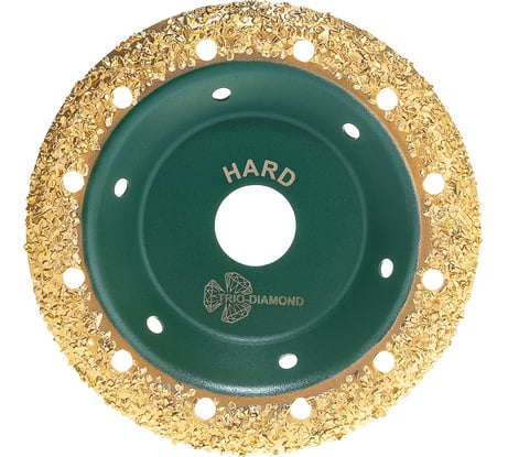 Чашка по дереву круглая Grand шаг 2 Hard 125 мм TRIO-DIAMOND 390102