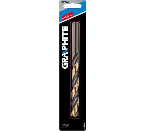Сверло по металлу Pro-Tec (13 мм; HSS-CNC) GRAPHITE 55H040