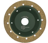 Чашка по дереву плоская Grand шаг 5 Finish 125 мм TRIO-DIAMOND 390005