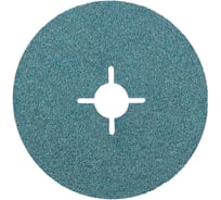 Круг шлифовальный фибровый с цирконием (3 шт; 125 мм; К40) GRAPHITE 55H850
