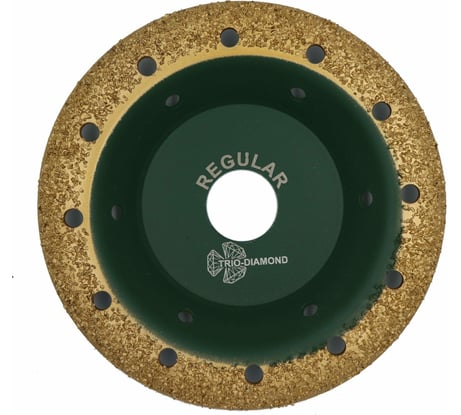 Чашка по дереву круглая Grand шаг 3 Regular 125 мм TRIO-DIAMOND 390103