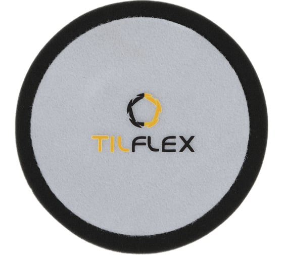 Круг полировочный 150х30 мм, липучка 125 мм, черный TILFLEX 3007CB